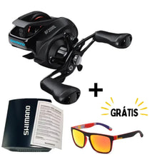 Carregar imagem no visualizador da galeria, Carretilha Shimano De Pesca 7.2:1 Freio Magnético + Óculos Grátis
