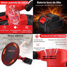 Carregar imagem no visualizador da galeria, Desempenadeira Elétrica Profissional + 4 Discos de Brinde!
