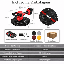 Carregar imagem no visualizador da galeria, Desempenadeira Elétrica Profissional + 4 Discos de Brinde!

