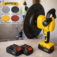 Carregar imagem no visualizador da galeria, Desempenadeira Elétrica Profissional + 4 Discos de Brinde!
