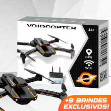 Carregar imagem no visualizador da galeria, Drone Profissional 5KM com Câmera Dupla 4K HDR/VoidCopter (+BRINDES)
